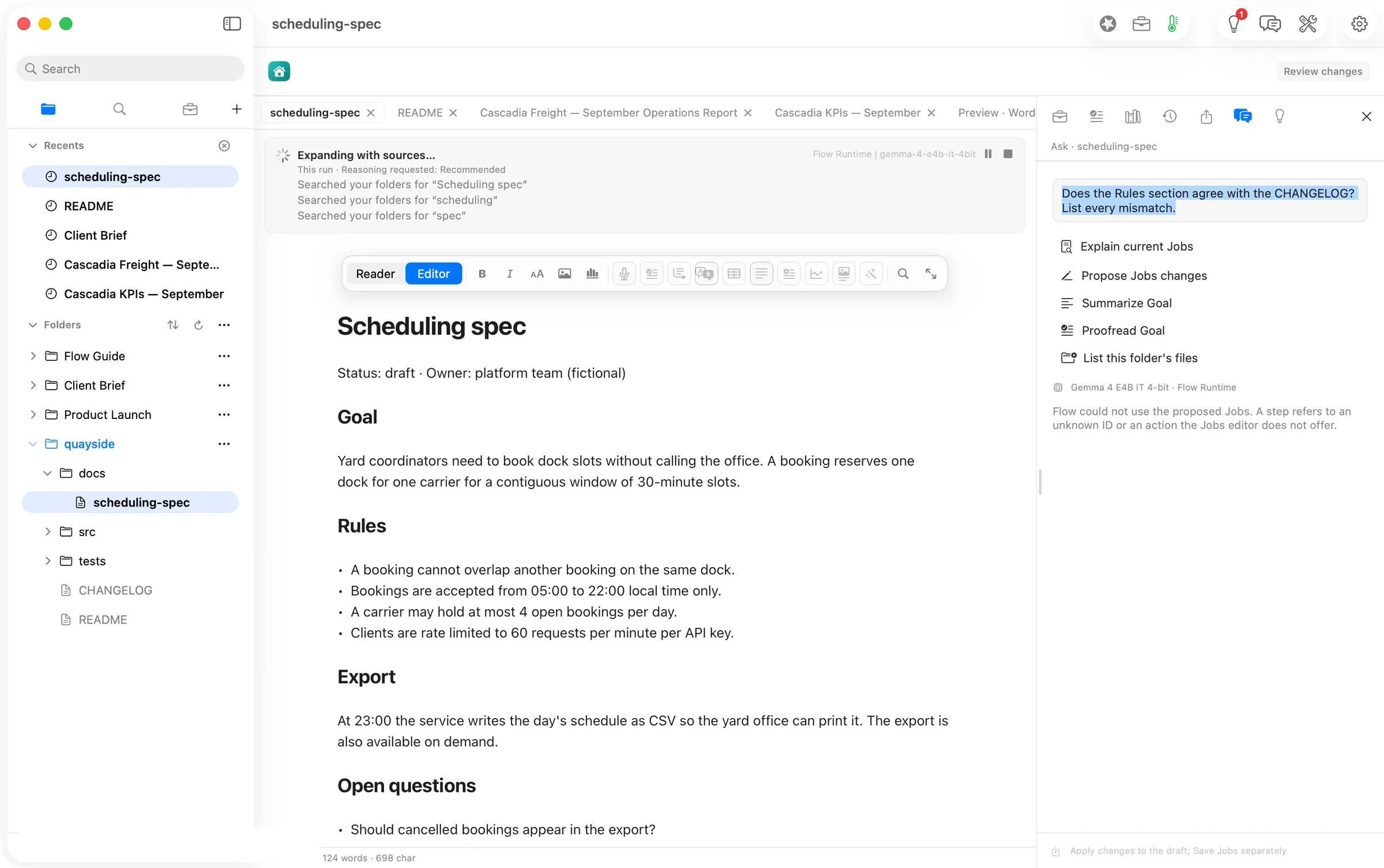 Expand searching only the spec's title words