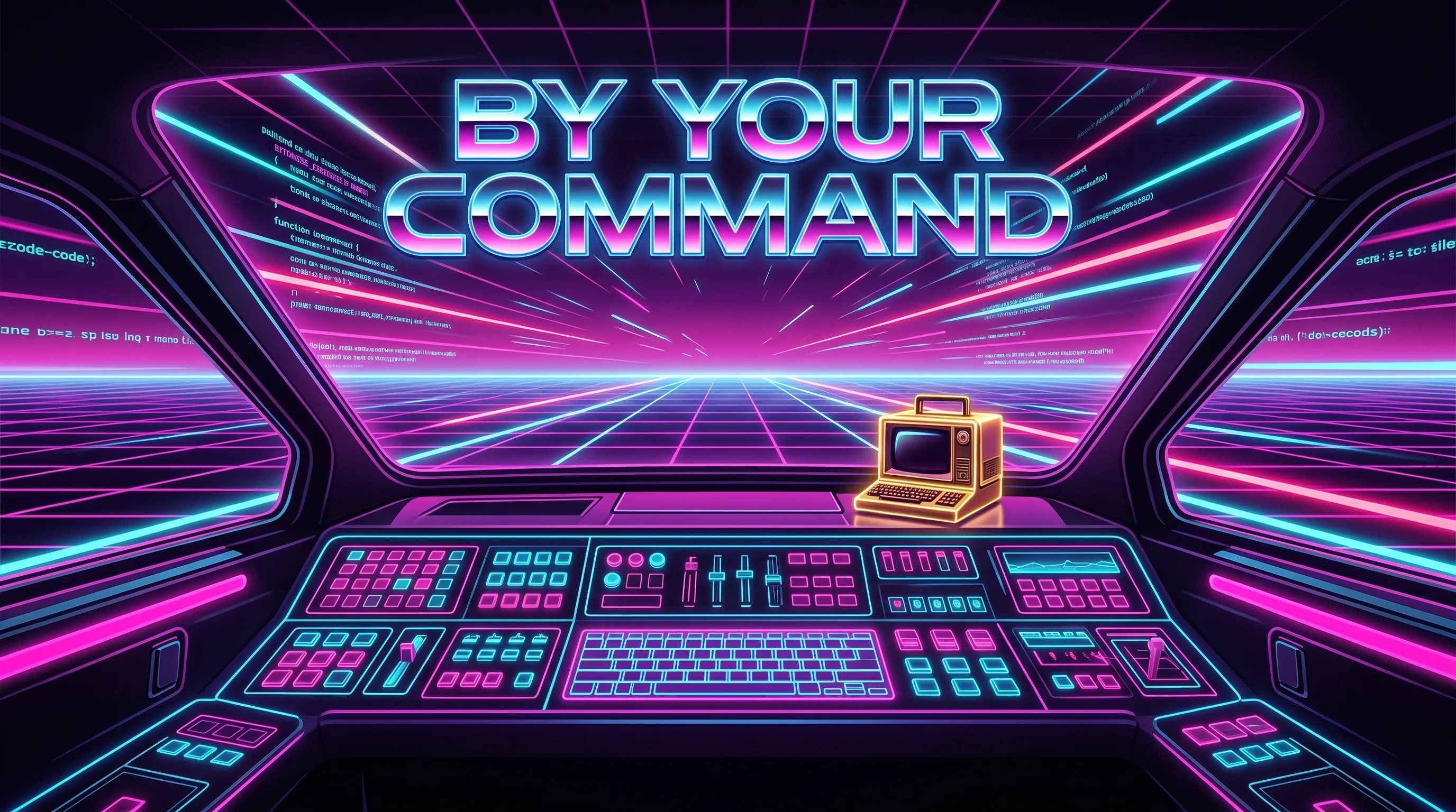 AI Native API key art